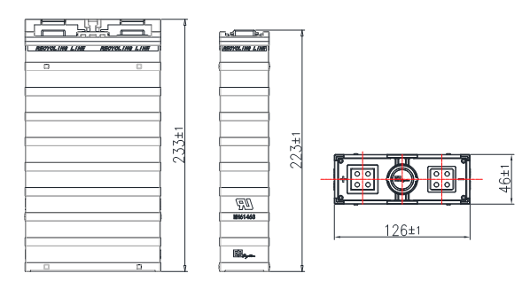 Busbar Schakelaar48v 100ah Lifep04 Batterij 2 Jaar Garantie 2