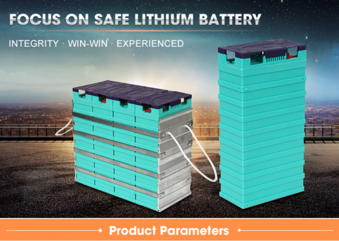 Elektrische voertuigen Diepe Cyclus pp Shell Lifepo 4 Autobatterij 0