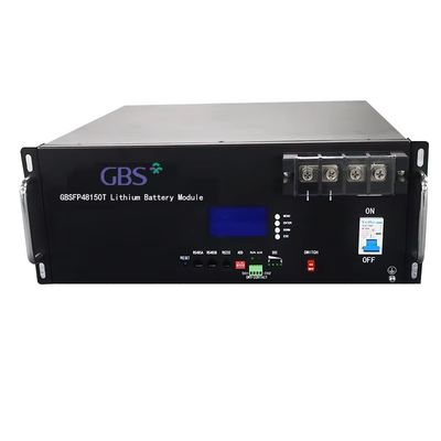 Goede prijs 48V 51.2V 15S 16S 150Ah LFP Battery Moudle 3U 4U 5U for Telecom Base Station Lithium Ion Battery Pack online