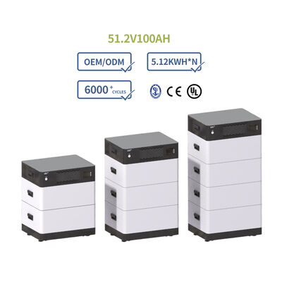 Goede prijs 10KWh 15KWh 20KWh 51.2V 80A Zonne-energie Opslagsysteem Oplaadbare LifePO4 Batterij met CE UL online