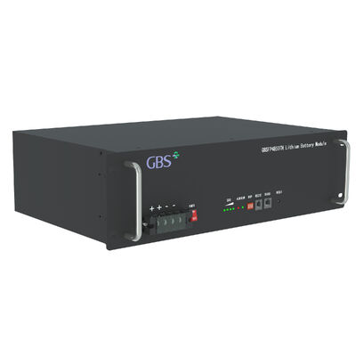 Goede prijs GBS Communicatie Split LiFePO4 48V 50AH Rack-Mount Lithium-Ion Batterij RS485/RS232 3000 Cycli IP54 Bescherming Zonne-energie online