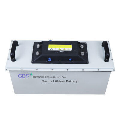 Goede prijs GBS oplaadbare LiFePO4 marinebatterijpakket Diepe cyclus energieopslag met 3000 cycli -20C 65C voor zonne-nettoevoer online