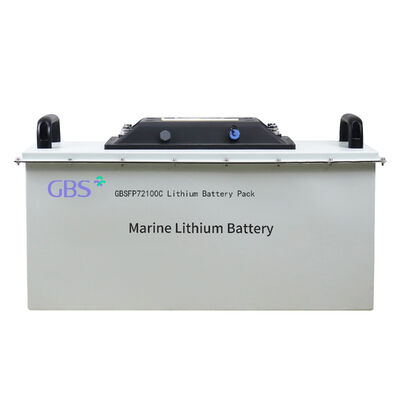 Goede prijs GBS Lifepo4 200Ah Boat Battery IP67 Waterdicht Vloeistof met 3000 cycli en -20~65C Operating Temperatuur GBSFP72100C 7.68KW online